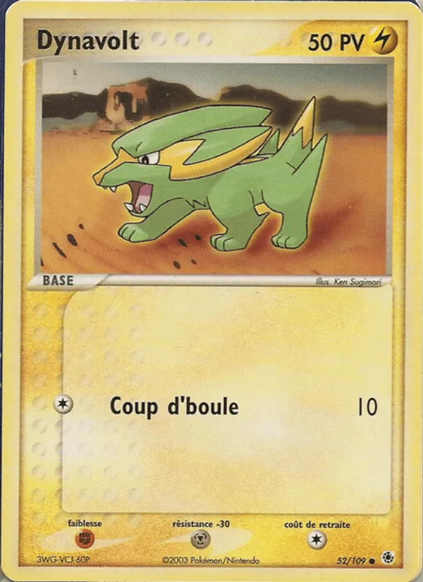 Dynavolt · EX Rubis & Saphir 52/109