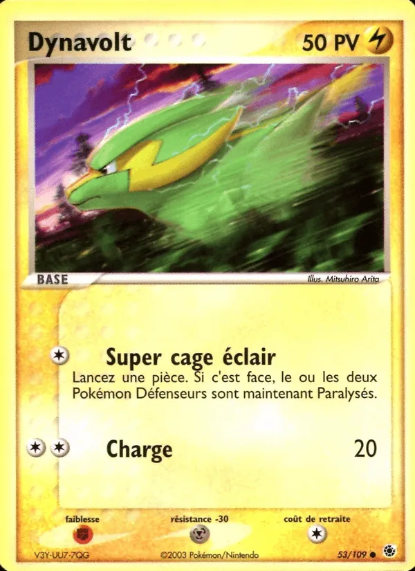 Dynavolt · EX Rubis & Saphir 53/109