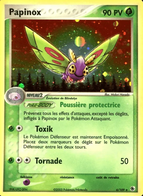 Papinox · EX Rubis & Saphir 6/109