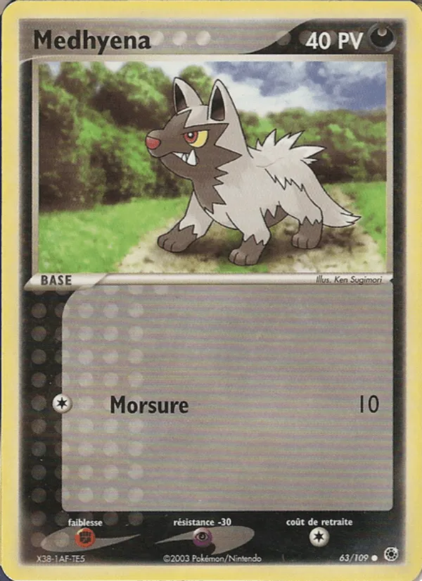 Medhyena · EX Rubis & Saphir 63/109