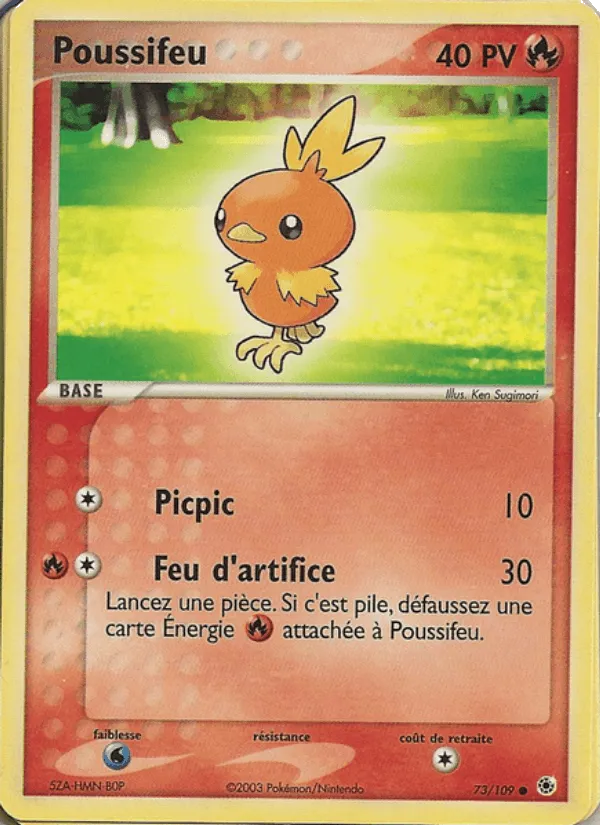 Poussifeu · EX Rubis & Saphir 73/109