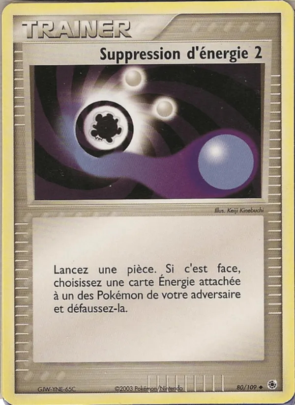 Suppression d'énergie 2 · EX Rubis & Saphir 80/109