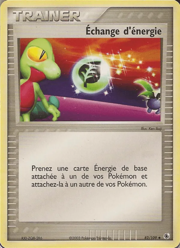 Échange d'énergie · EX Rubis & Saphir 82/109
