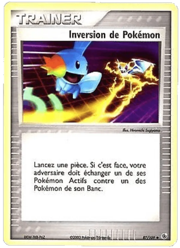 Inversion de Pokémon · EX Rubis & Saphir 87/109
