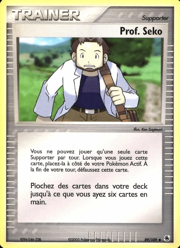 Prof. Seko · EX Rubis & Saphir 89/109