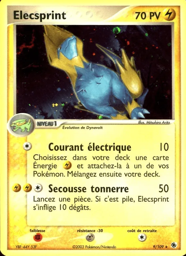 Élecsprint · EX Rubis & Saphir 9/109