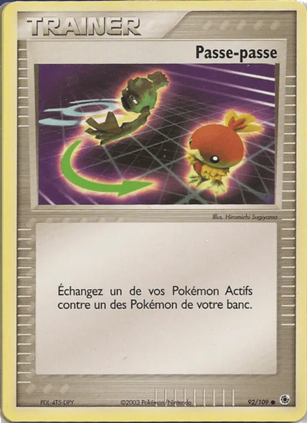 Passe-passe · EX Rubis & Saphir 92/109