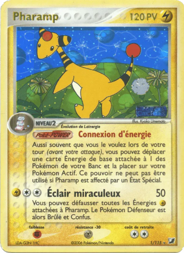 Pharamp · EX Forces Cachées 1/115