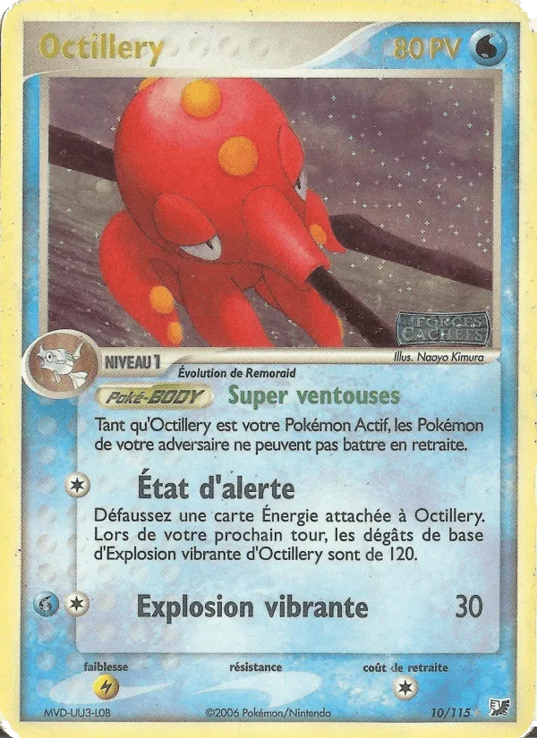 Octillery · EX Forces Cachées 10/115