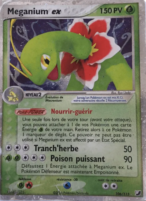 Meganium ex · EX Forces Cachées 106/115