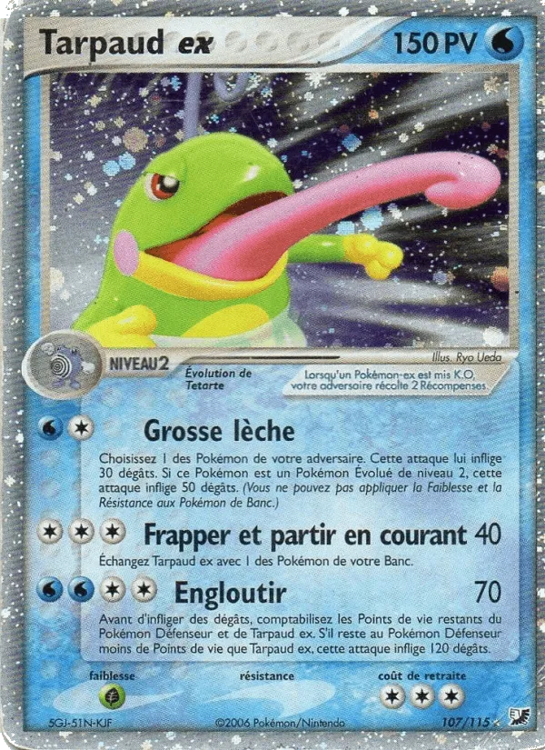 Tarpaud ex · EX Forces Cachées 107/115