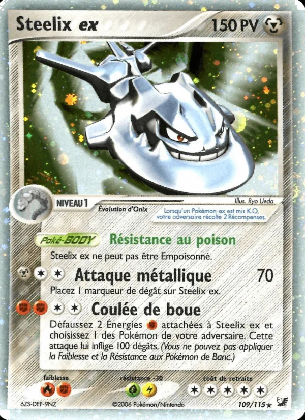 Steelix ex · EX Forces Cachées 109/115