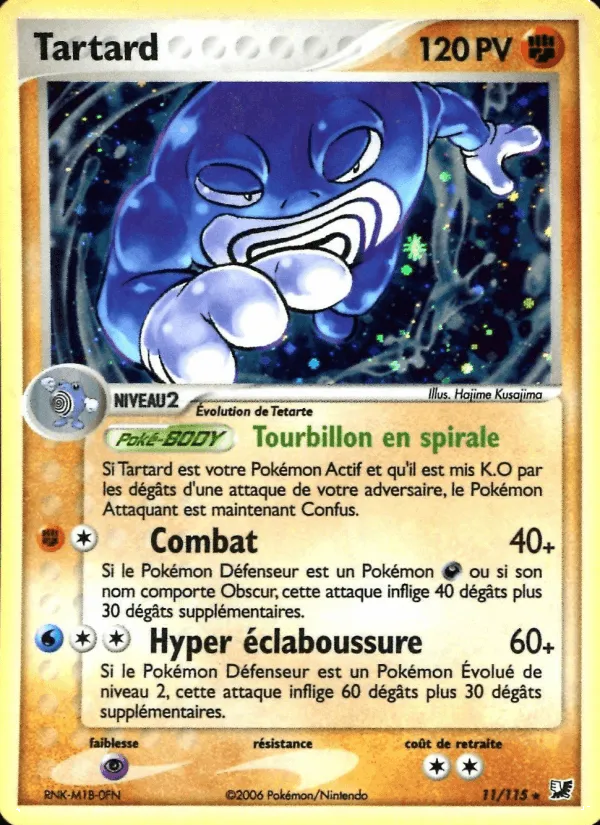Tartard · EX Forces Cachées 11/115