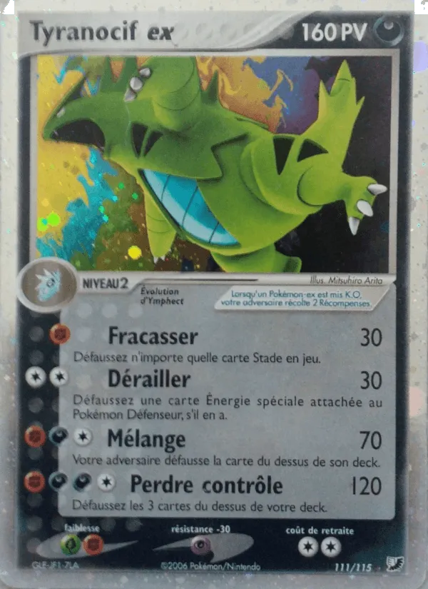 Tyranocif ex · EX Forces Cachées 111/115