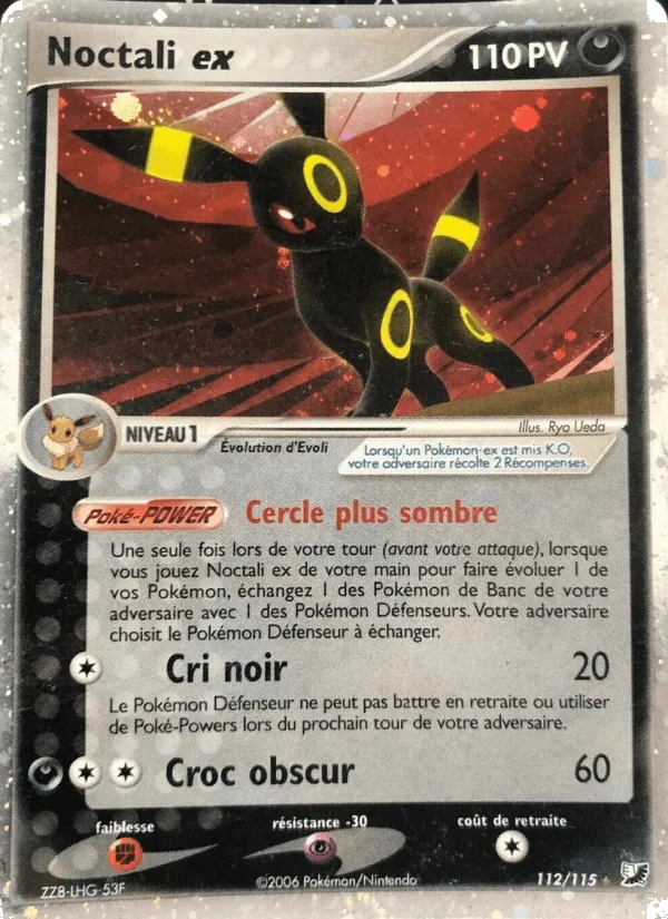 Noctali ex · EX Forces Cachées 112/115