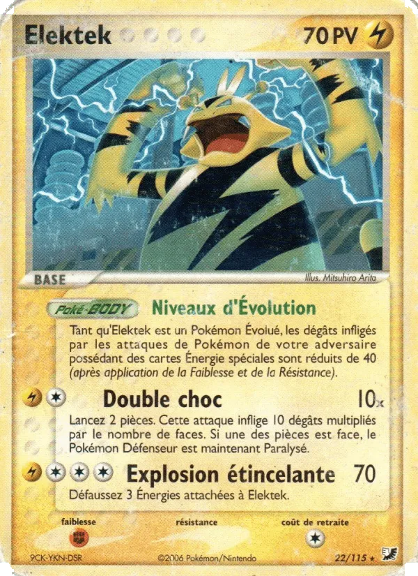 Elektek · EX Forces Cachées 22/115
