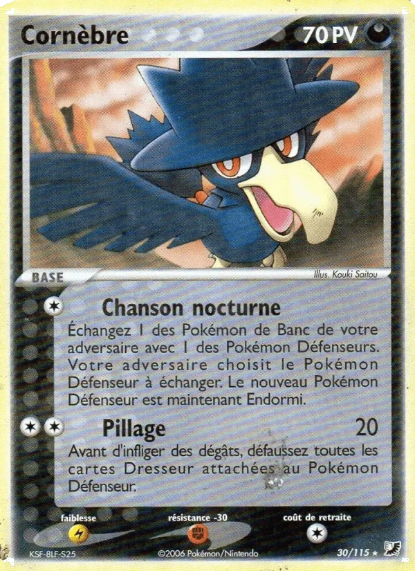 Cornèbre · EX Forces Cachées 30/115