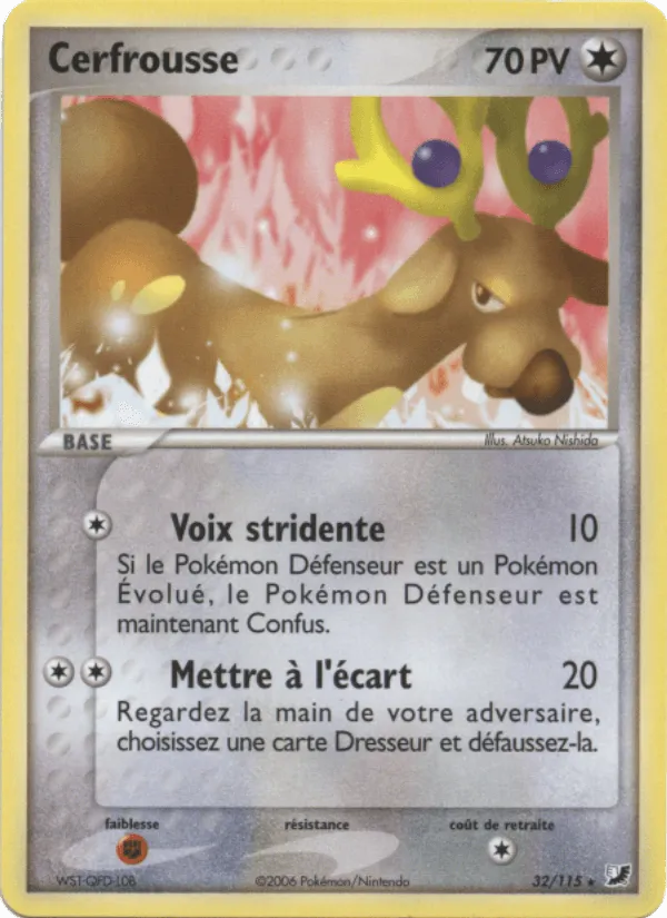 Cerfrousse · EX Forces Cachées 32/115
