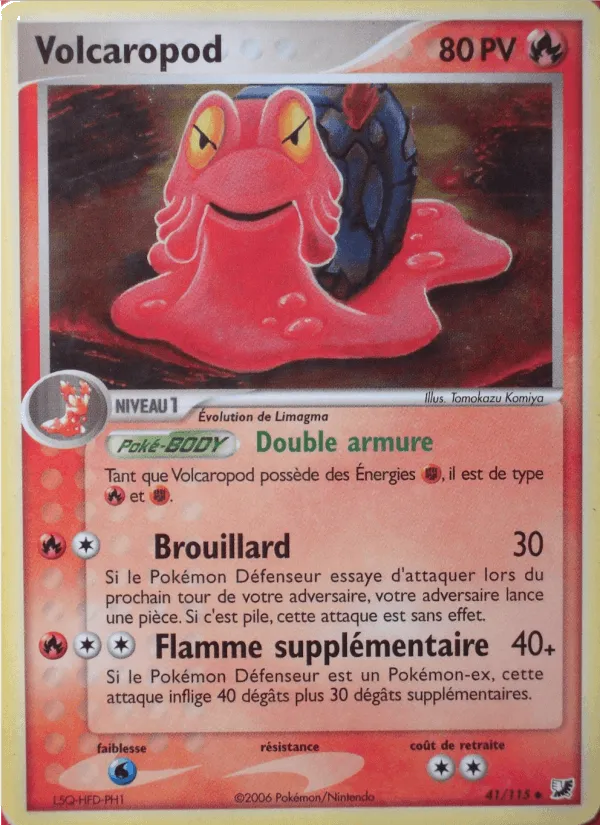 Volcaropod · EX Forces Cachées 41/115