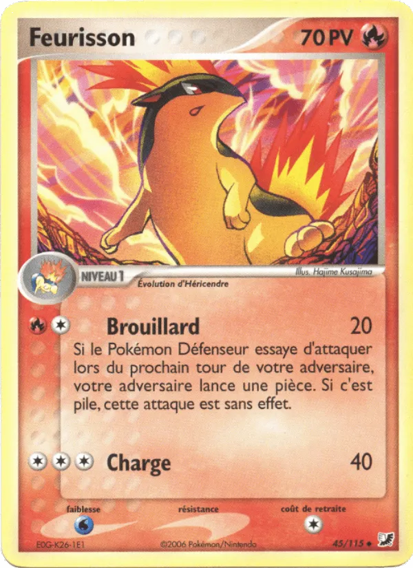 Feurisson · EX Forces Cachées 45/115