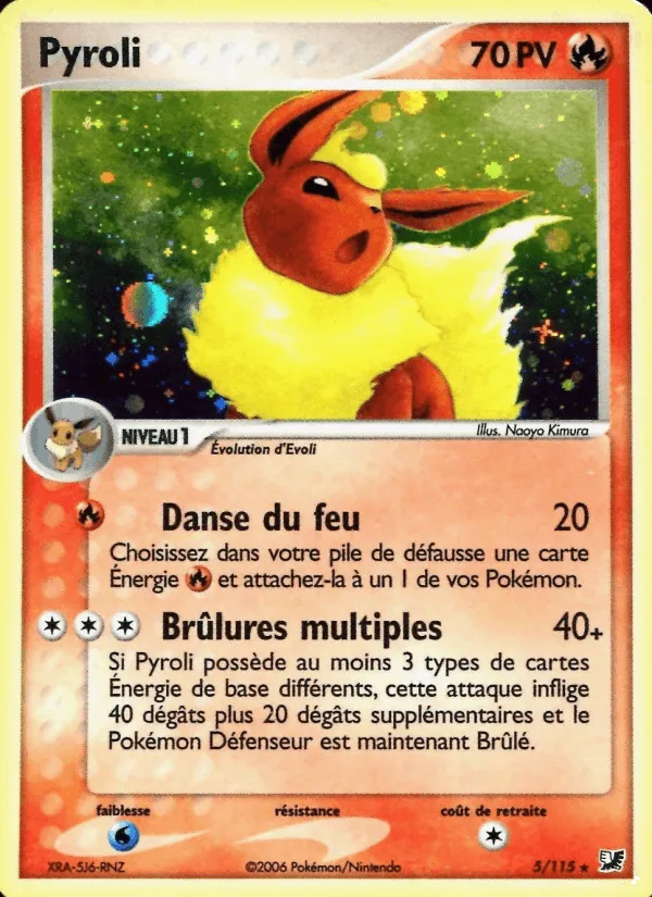 Pyroli · EX Forces Cachées 5/115