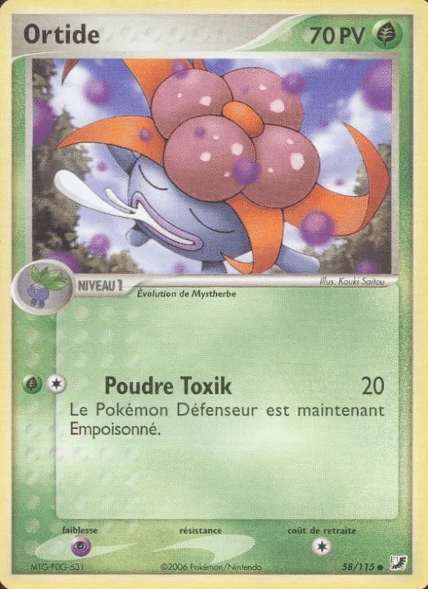 Ortide · EX Forces Cachées 58/115