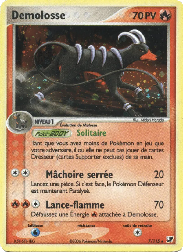 Demolosse · EX Forces Cachées 7/115