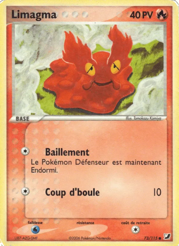 Limagma · EX Forces Cachées 73/115