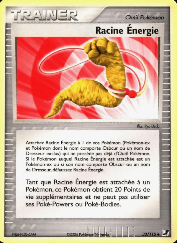 Racine Énergie · EX Forces Cachées 83/115