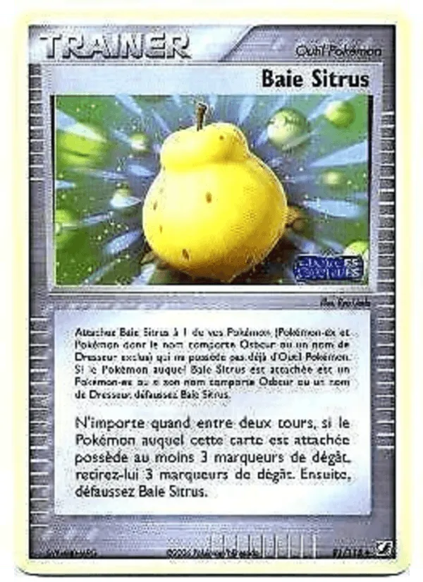Baie Sitrus · EX Forces Cachées 91/115