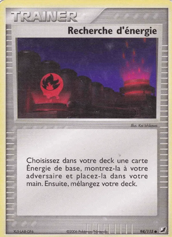 Recherche d'énergie · EX Forces Cachées 94/115