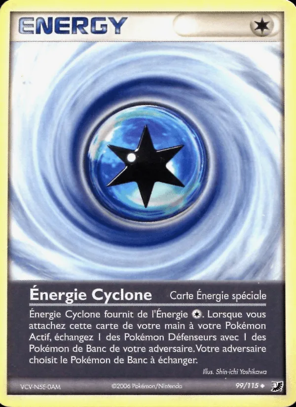 Énergie Cyclone · EX Forces Cachées 99/115