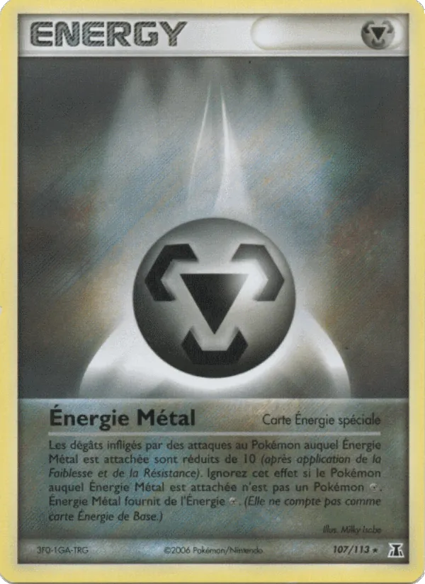 Énergie Métal · EX Espèces Delta 107/113
