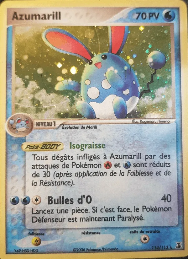 Azumarill · EX Espèces Delta 114/113