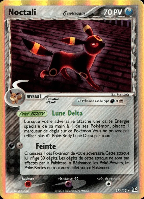 Noctali δ · EX Espèces Delta 17/113
