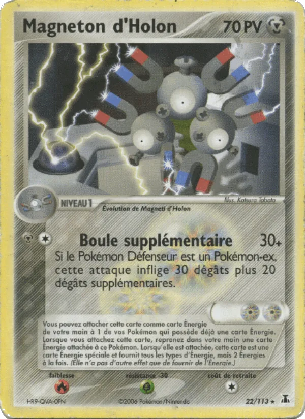 Magneton d'Holon · EX Espèces Delta 22/113