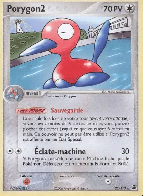 Porygon2 · EX Espèces Delta 25/113