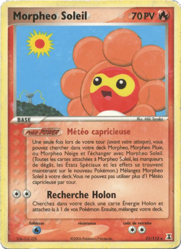 Morpheo Soleil · EX Espèces Delta 31/113