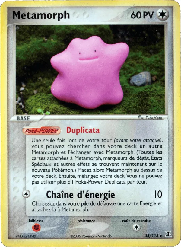 Métamorph · EX Espèces Delta 35/113