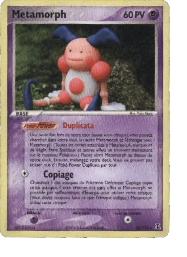 Métamorph · EX Espèces Delta 38/113