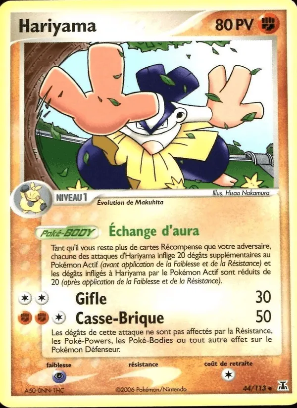 Hariyama · EX Espèces Delta 44/113