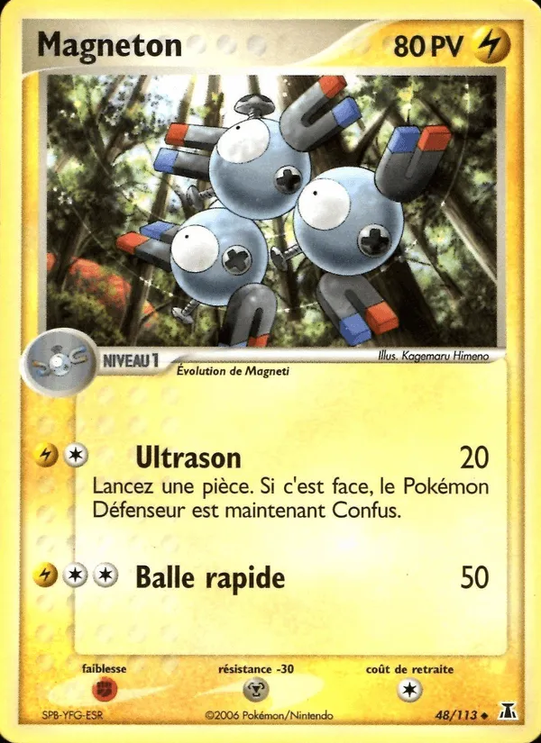 Magnéton · EX Espèces Delta 48/113