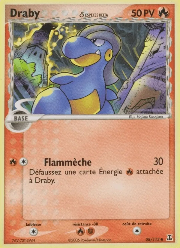 Draby δ · EX Espèces Delta 58/113