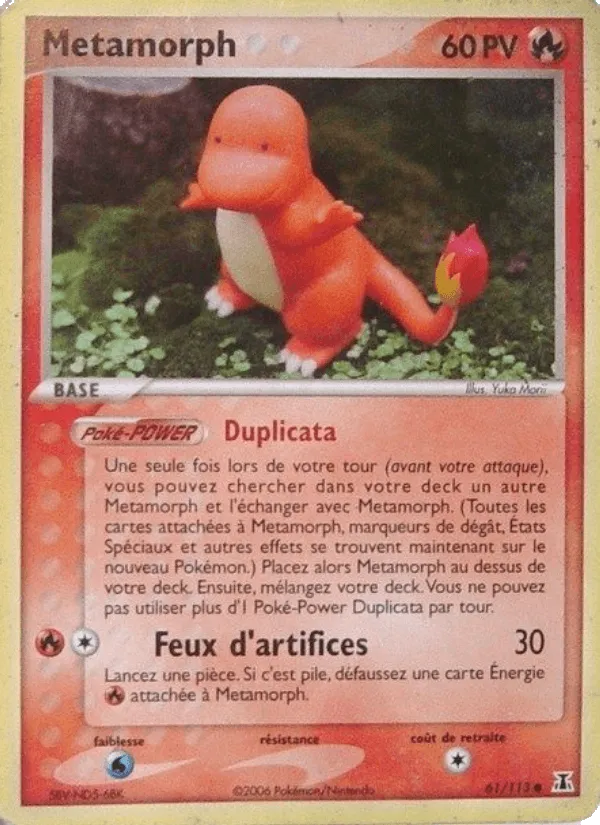 Métamorph · EX Espèces Delta 61/113