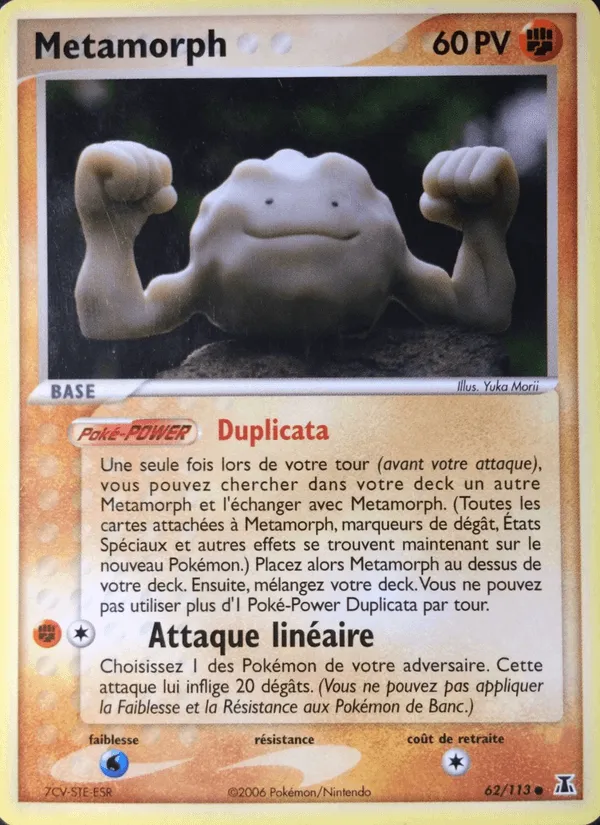 Métamorph · EX Espèces Delta 62/113