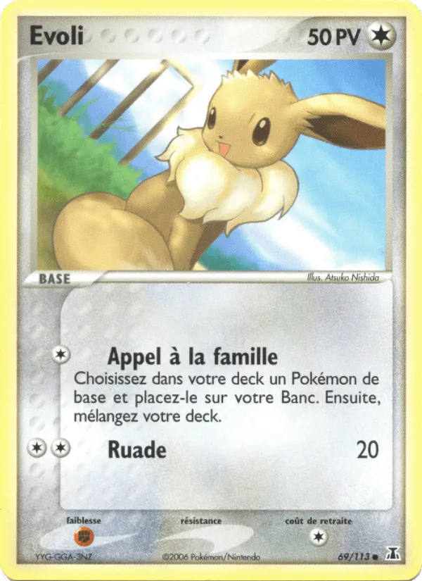 Evoli · EX Espèces Delta 69/113