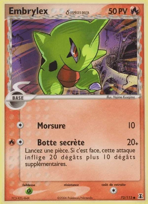 Embrylex δ · EX Espèces Delta 73/113