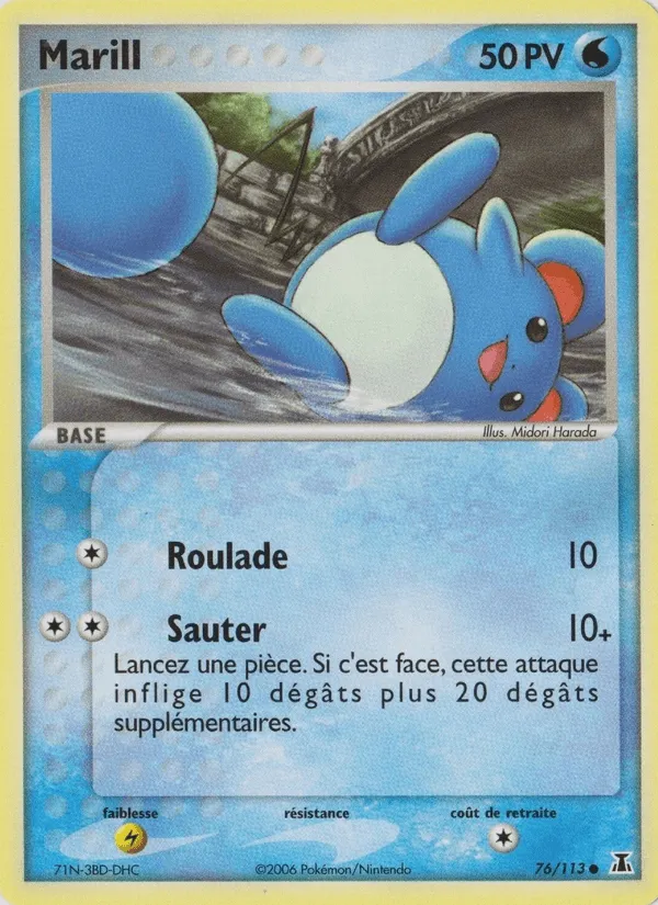 Marill · EX Espèces Delta 76/113