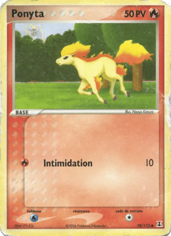 Ponyta · EX Espèces Delta 78/113