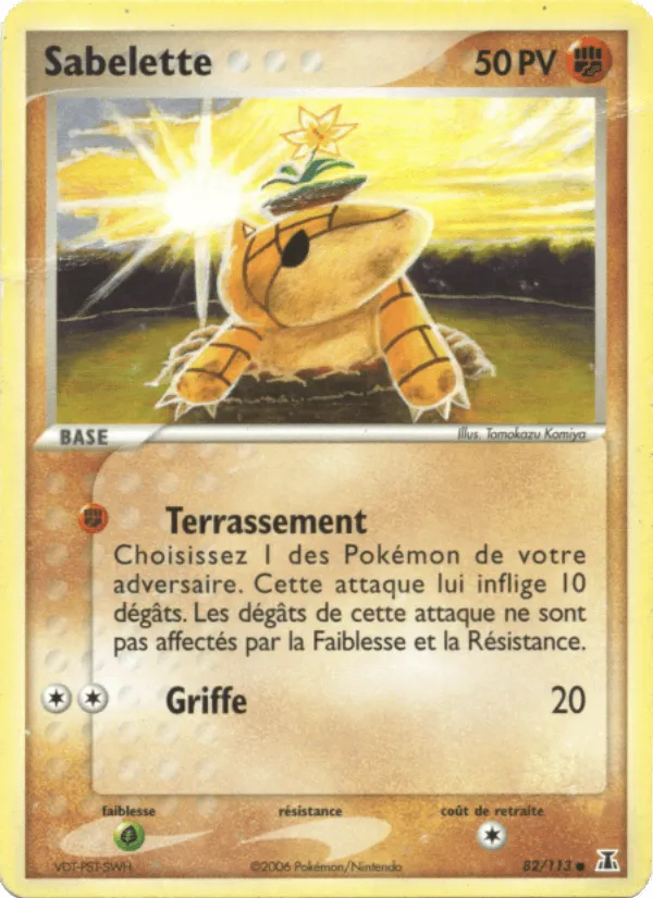 Sabelette · EX Espèces Delta 82/113
